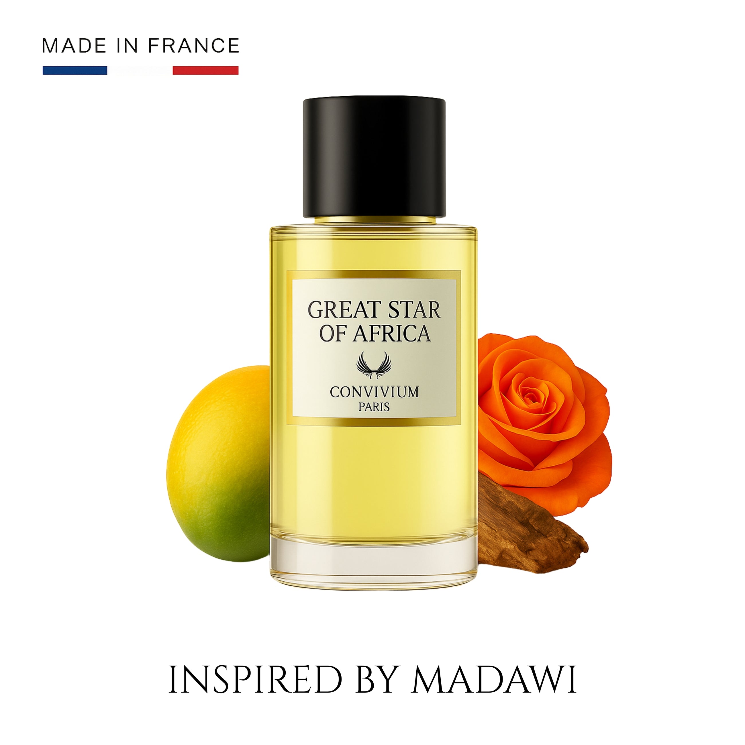 GREAT STAR OF AFRICA Nº28 Madawi | Unisex Eau de Parfum – 50ml