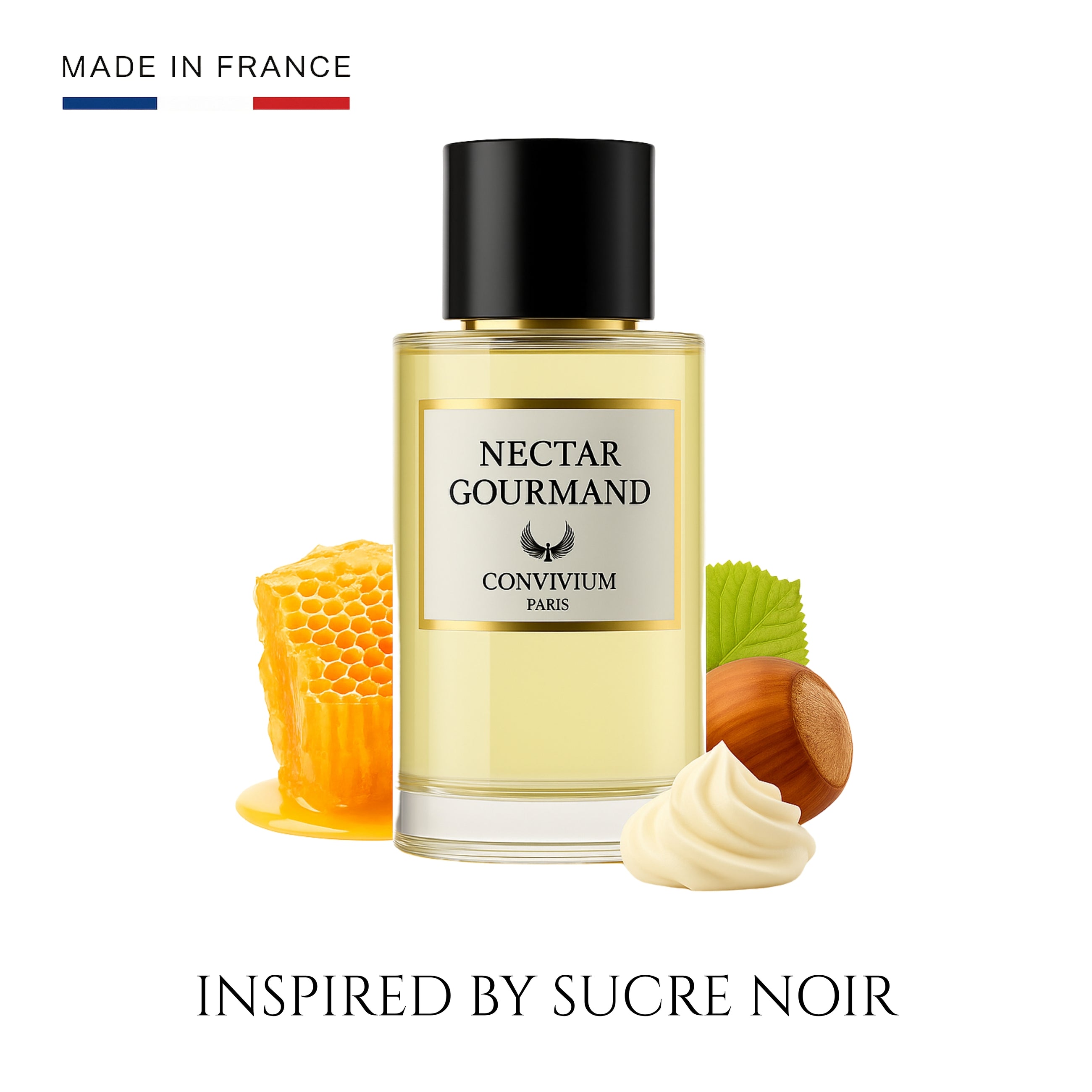 NECTAR GOURMAND Nº56 Sucre Noir | Unisex Eau de Parfum – 50ml