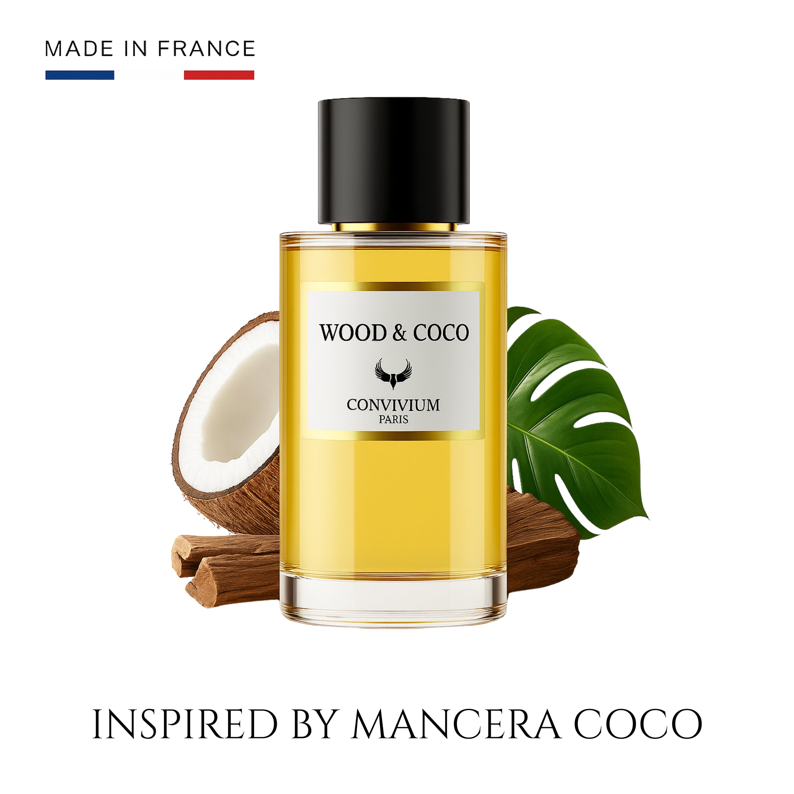 WOOD & COCO Nº73 Coco Vanille | Eau de Parfum – 50ml – Unisex